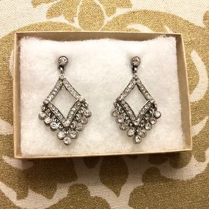 Boutique Designer Earrings Sterling Silver Plated
